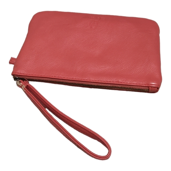 Apt. 9 Coral Double Zipper Pocket Wristlet w/ RFID Protection & Cord Charge Port - Picture 4 of 8